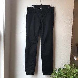 LOFT Modern Skinny Black Jeans - size 27/4